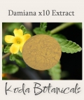 Damiana 10:1 Extract Powder 15g